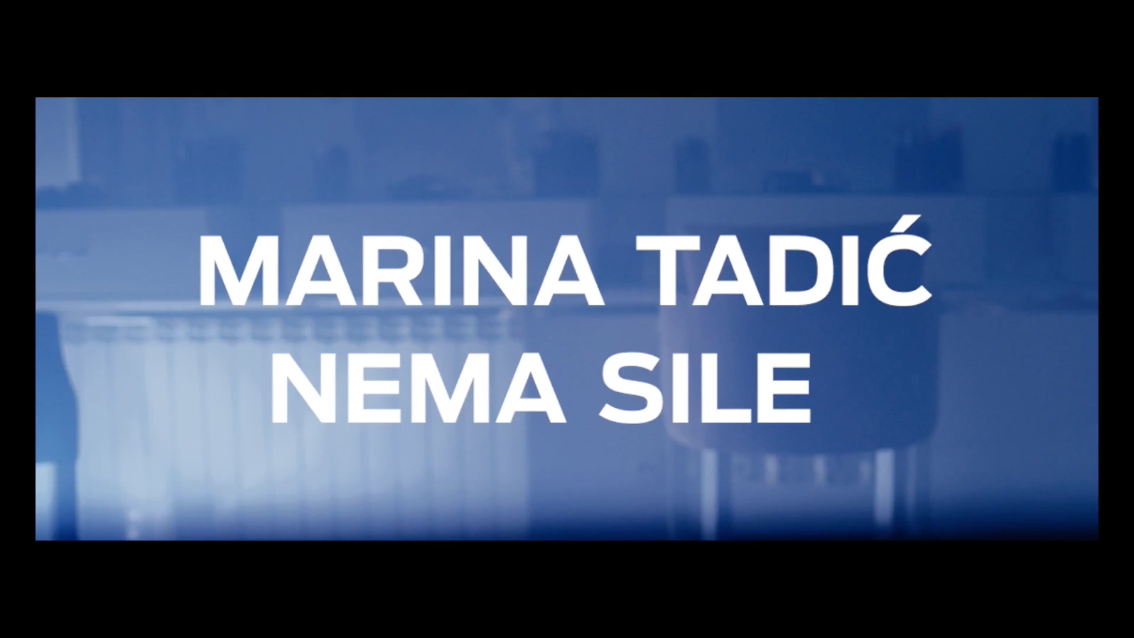 Marina Tadic 《Nema Sile》 (OFFICIAL VIDEO) 4K 2160P