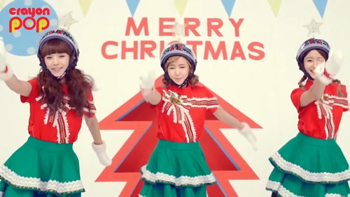 Crayon Pop 《Lonely Christmas》 1080P